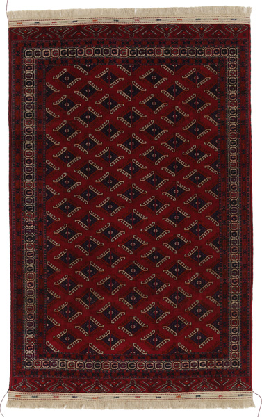 Yomut - Бухара Туркменски връзван килим 276x182