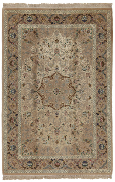 Isfahan Персийски връзван килим 230x152
