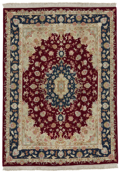 Tabriz Персийски връзван килим 204x148