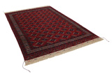 Yomut - Бухара Туркменски връзван килим 276x182 - Снимка 1