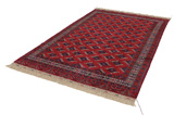 Yomut - Бухара Туркменски връзван килим 276x182 - Снимка 2