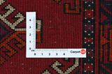 Yomut - Бухара Туркменски връзван килим 276x182 - Снимка 4