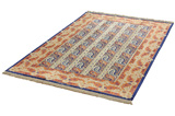Qum Персийски връзван килим 200x135 - Снимка 2