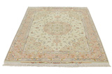 Tabriz Персийски връзван килим 195x150 - Снимка 3