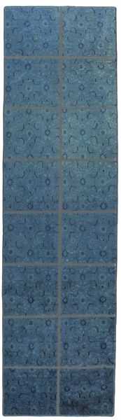 Patchwork Персийски връзван килим 300x83