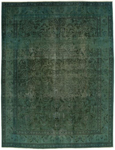 Vintage - Isfahan Персийски връзван килим 377x290