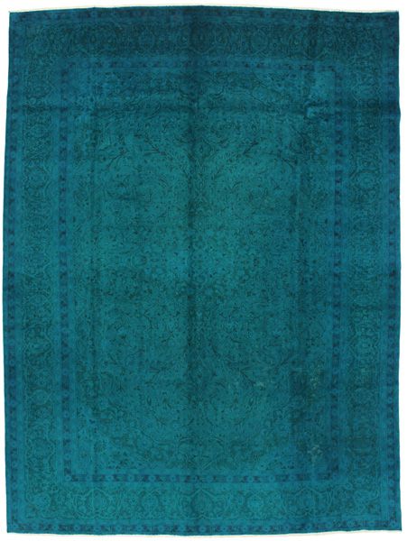 Vintage - Kashan Персийски връзван килим 388x290