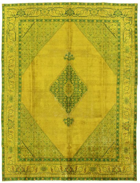 Vintage Персийски връзван килим 380x290