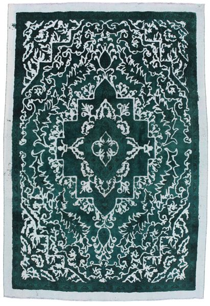 Vintage Персийски връзван килим 356x240