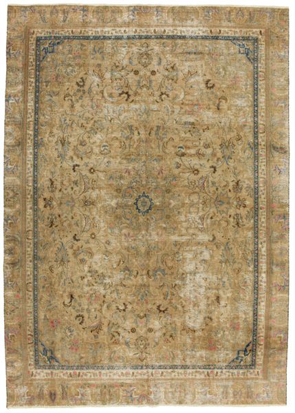 Tabriz - Патина Персийски връзван килим 353x252