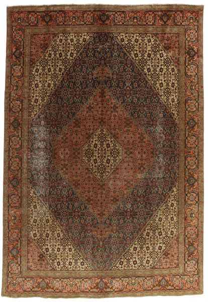 Senneh - Патина Персийски връзван килим 355x244