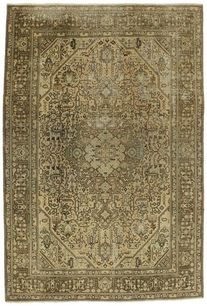 Tabriz - Патина Персийски връзван килим 294x200
