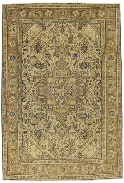 Tabriz - Патина Персийски връзван килим 294x200