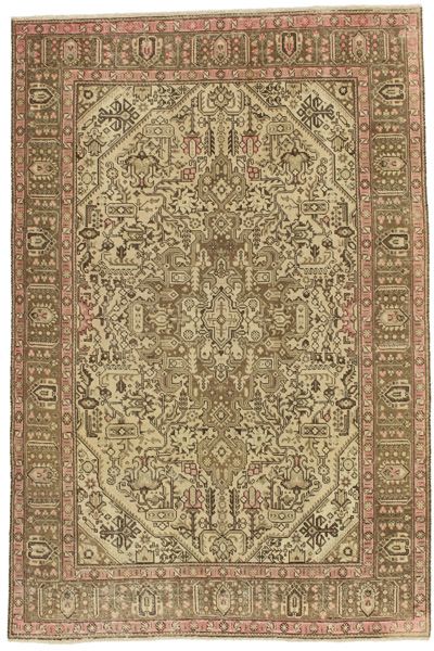 Tabriz - Патина Персийски връзван килим 294x195