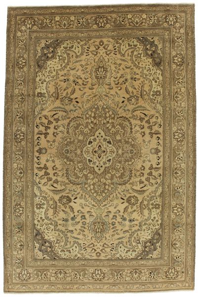Tabriz - Патина Персийски връзван килим 300x196