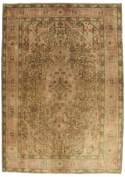 Tabriz - Патина Персийски връзван килим 286x202