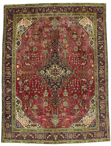 Tabriz - Патина Персийски връзван килим 375x281