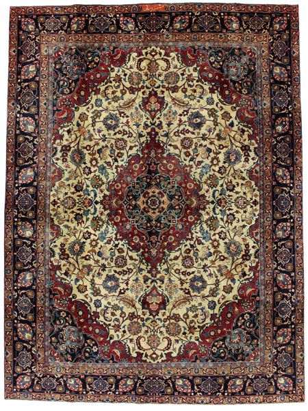 Sarouk - Патина Персийски връзван килим 383x290