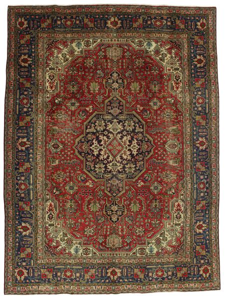 Tabriz - Патина Персийски връзван килим 385x285