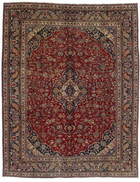 Kashan - Патина Персийски връзван килим 375x290