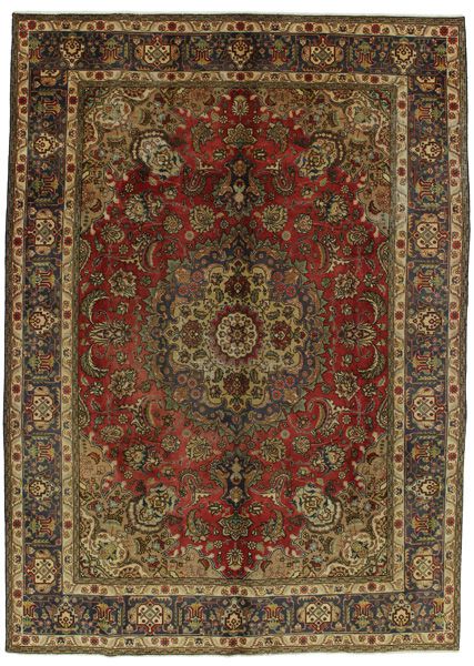 Tabriz - Патина Персийски връзван килим 340x243