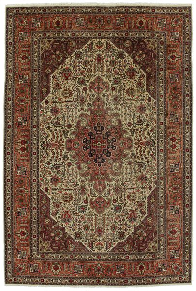 Tabriz - Патина Персийски връзван килим 298x200