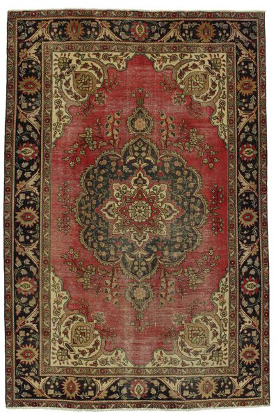 Tabriz - Патина Персийски връзван килим 293x196