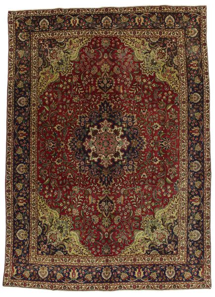 Tabriz - Патина Персийски връзван килим 384x278