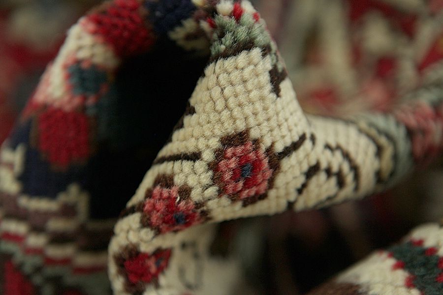 Tabriz - Патина Персийски връзван килим 286x200 - Снимка 7