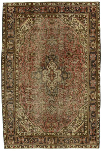 Tabriz - Патина Персийски връзван килим 286x190