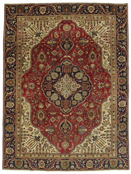 Tabriz - Патина Персийски връзван килим 335x250