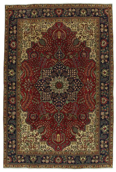 Tabriz - Патина Персийски връзван килим 303x200