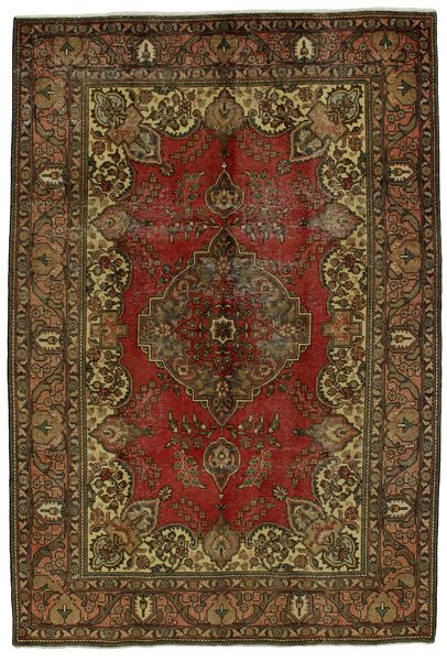 Tabriz - Патина Персийски връзван килим 291x196