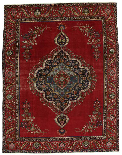 Tabriz - Патина Персийски връзван килим 365x280