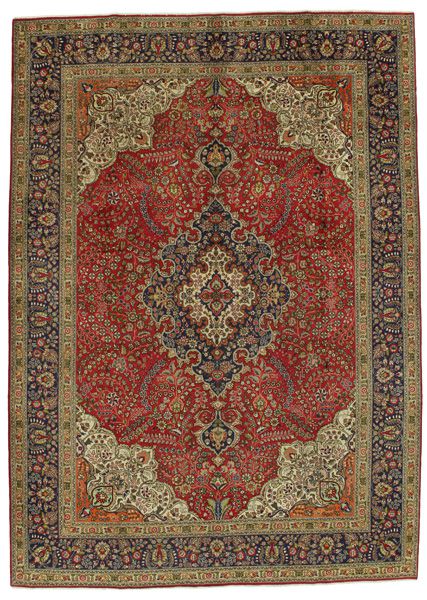 Kerman - Патина Персийски връзван килим 352x250
