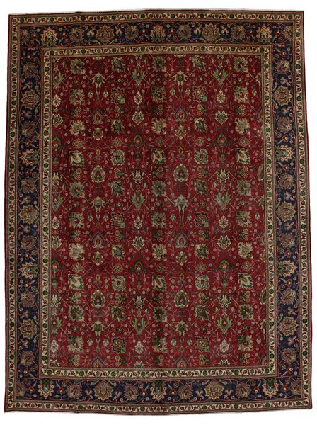 Tabriz - Патина Персийски връзван килим 393x295