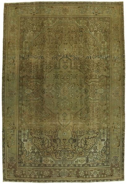 Tabriz - Патина Персийски връзван килим 295x198