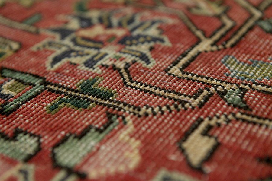 Tabriz - Патина Персийски връзван килим 344x250 - Снимка 10