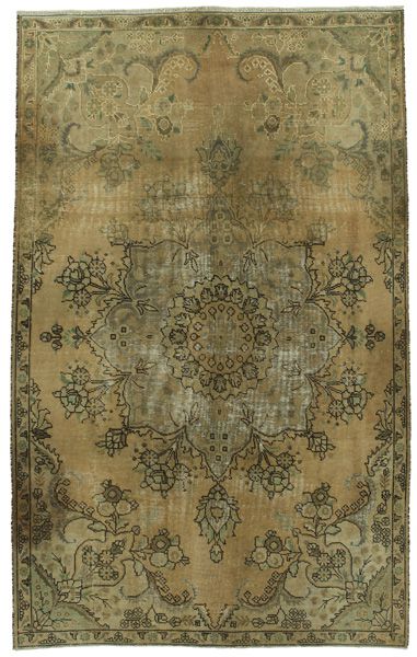 Tabriz - Патина Персийски връзван килим 245x151