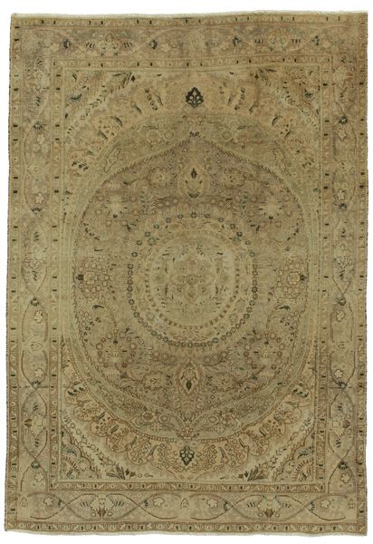 Tabriz - Патина Персийски връзван килим 283x196