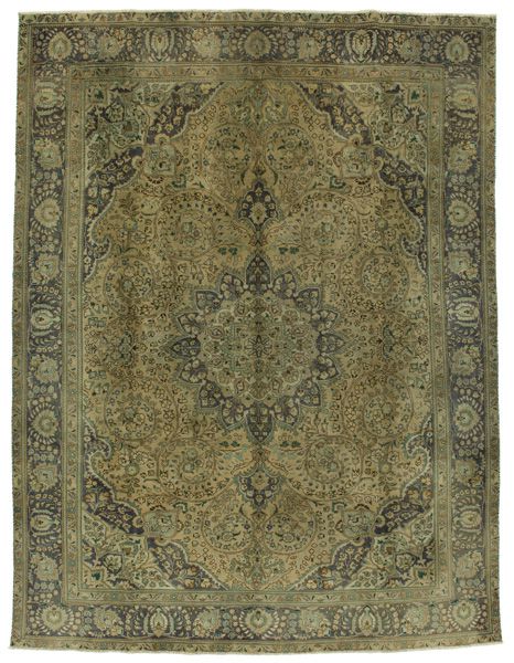Kerman - Патина Персийски връзван килим 385x295