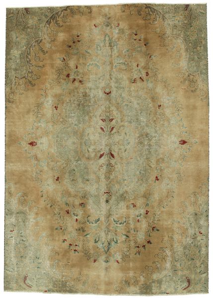Tabriz - Патина Персийски връзван килим 288x205