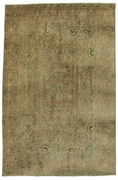 Tabriz - Патина Персийски връзван килим 303x196
