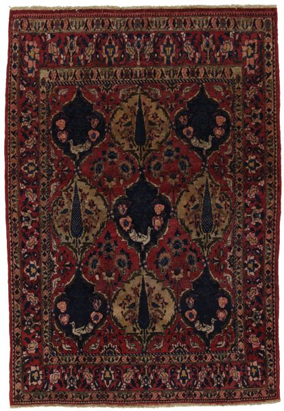 Bakhtiari - old Персийски връзван килим 235x160