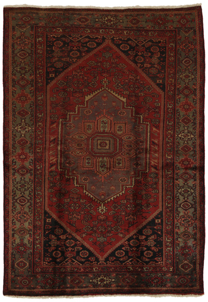 Senneh - old Персийски връзван килим 203x145