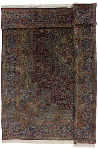 Kerman - Antique Персийски връзван килим 472x366