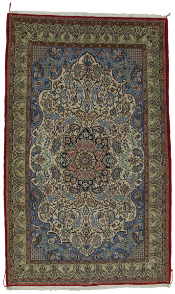 Isfahan - Antique Персийски връзван килим 221x138