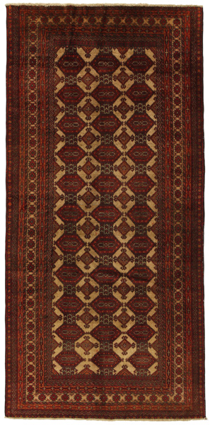 Turkaman - old Персийски връзван килим 205x100