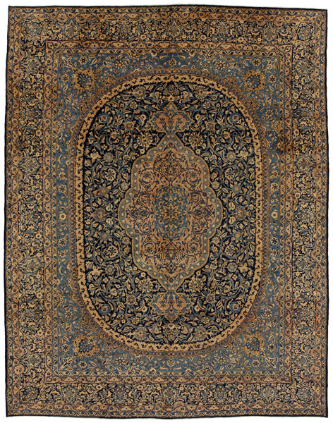Kerman - Antique Персийски връзван килим 395x308