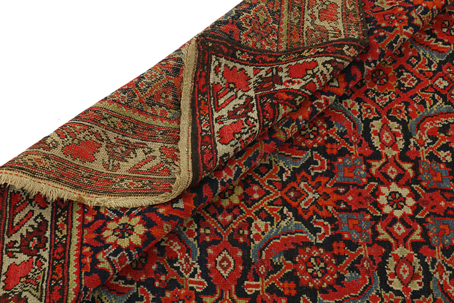 Farahan - Antique Персийски връзван килим 215x128 - Снимка 5